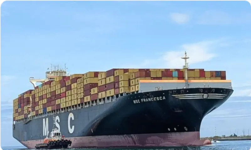 According to the IRGC, MSC-Francesca belongs to the Israeli regime. &ndash; Courtesy Press TV