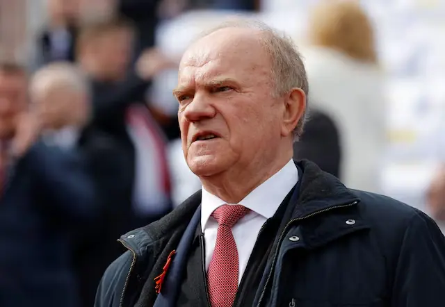 Gennady Zyuganov, leader of Russia&rsquo;s Communist Party. &ndash; Reuters