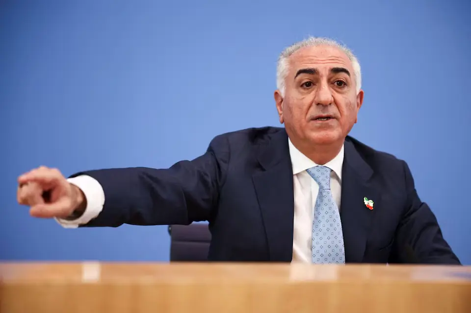 Reza Pahlavi, the exiled son of Iran's last shah and an Iranian opposition figure. -- Reuters