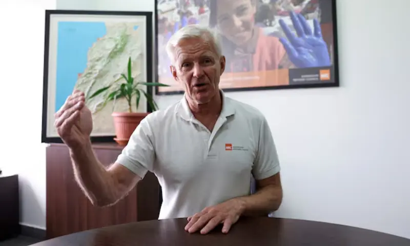 Jan Egeland, Secretary-General of the Norwegian Refugee Council (NRC). -- Reuters