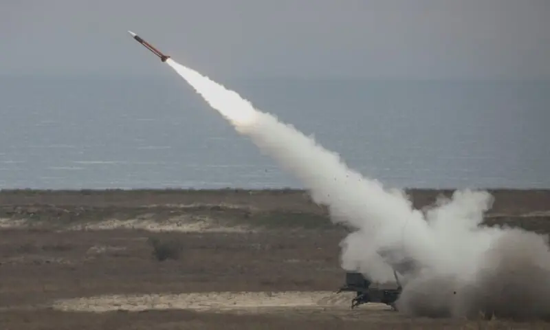 Patriot air defence missile priced at more than $4 million. Reuters file