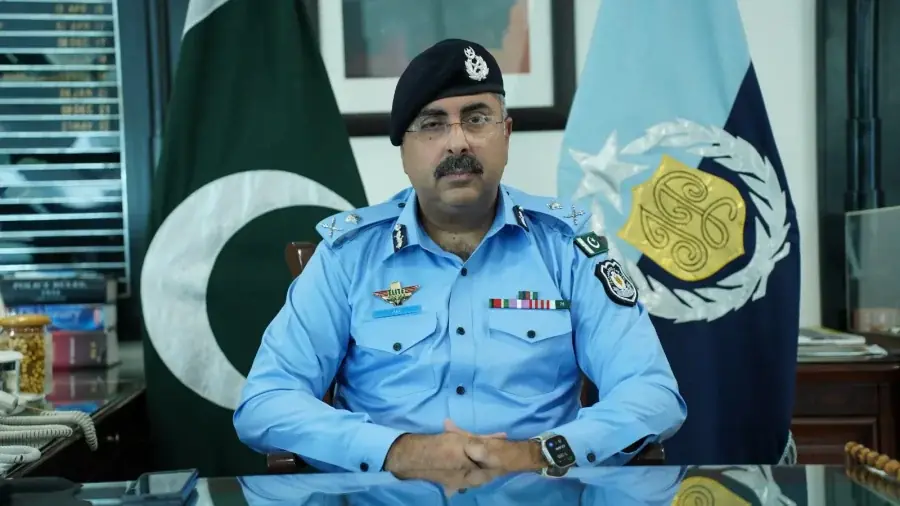 Inspector General of Police (IGP) Islamabad Syed Ali Nasir Rizvi. -- APP