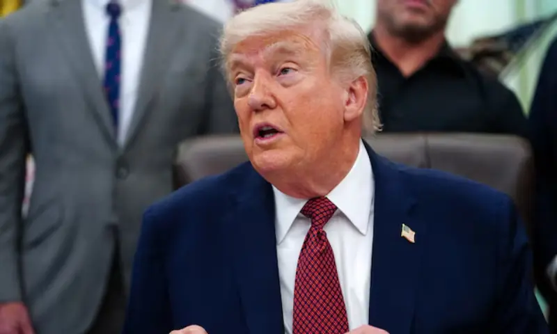 US President Donald Trump. -- Reuters