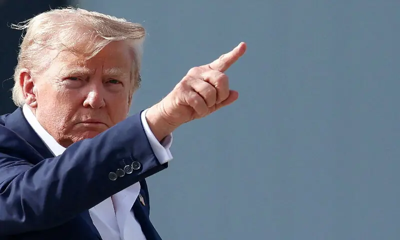 US President Donald Trump. -- Reuters