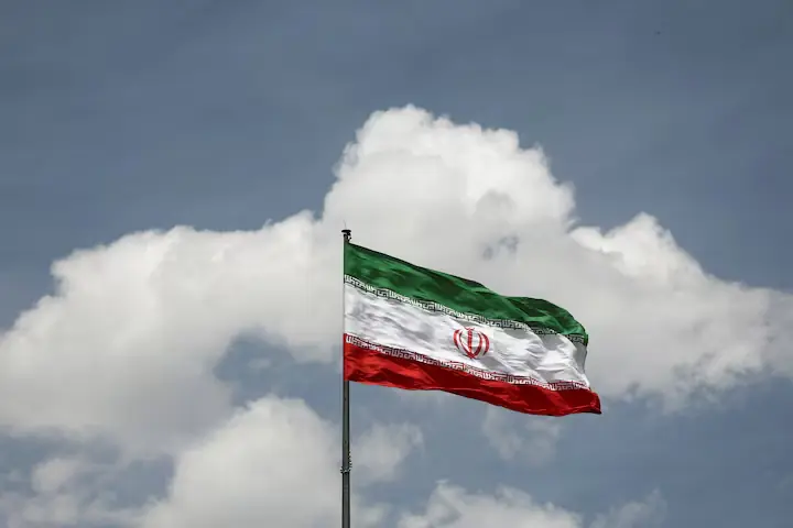 An Iranian flag. -- Reuters