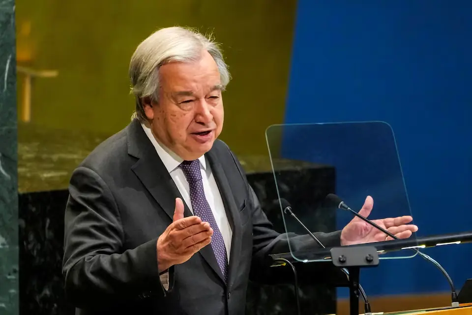 United Nations Secretary-General Antonio Guterres. -- Reuters