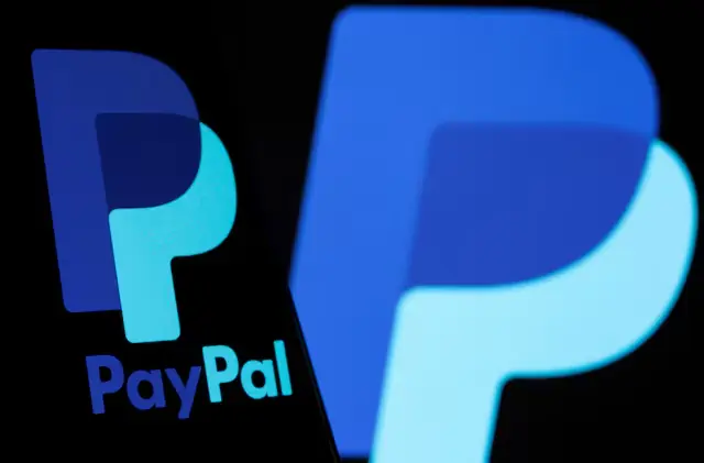 PayPal logo. - Reuters