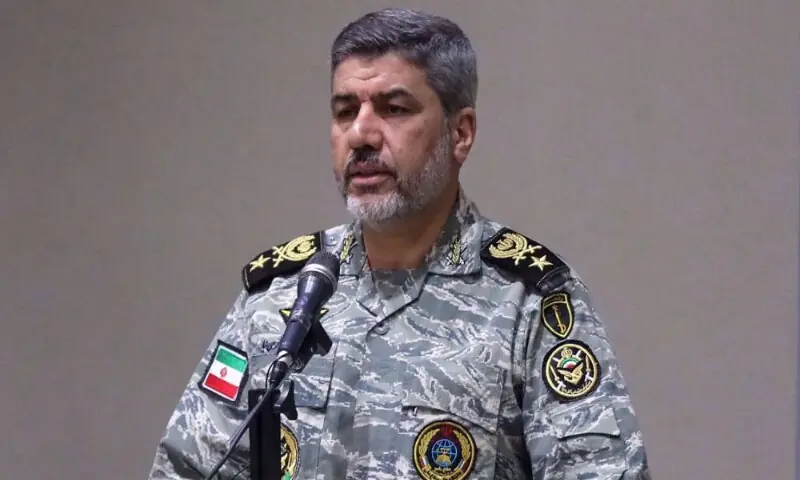 Iran’s army spokesman Brigadier General Mohammad Akraminia. -- Image courtesy X Iran’s army spokesman Brigadier General Mohammad Akraminia. -- Image courtesy X
