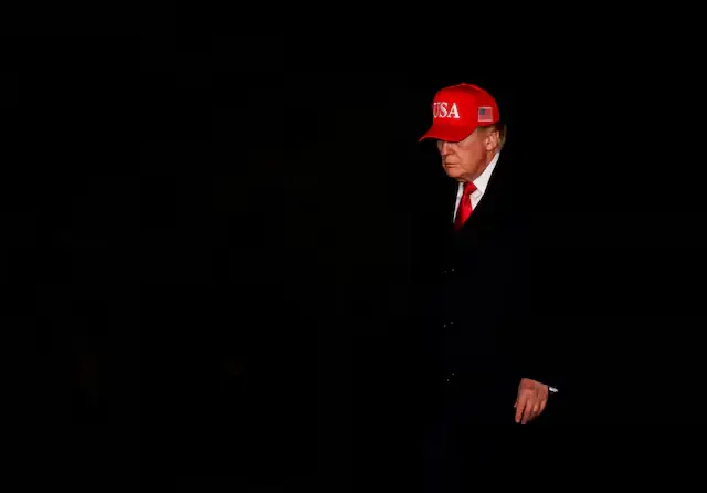 US President Donald Trump arrives at the White House in Washington, DC, US. -- Reuters
