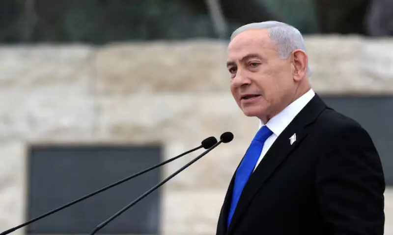 Israeli leader Benjamin Netanyahu. -- Reuters