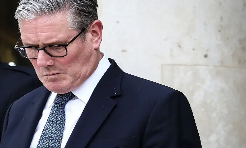 British Prime Minister Keir Starmer. AFP file