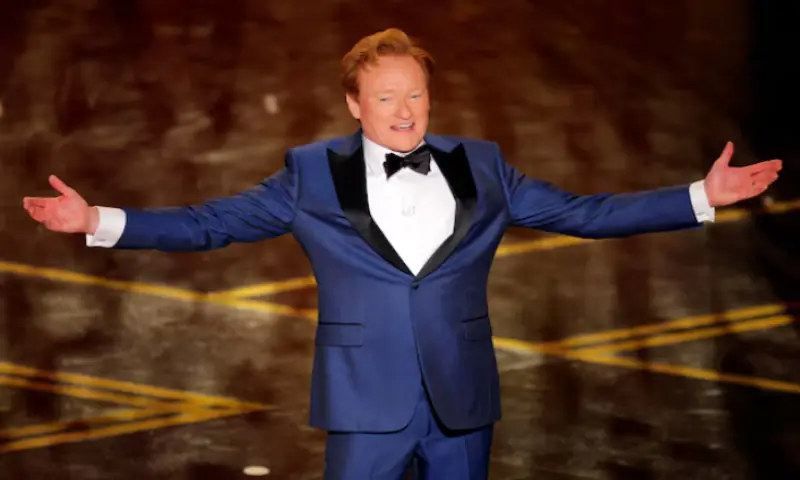 Host Conan O'Brien speaks onstage during the Oscars show at the 98th Academy Awards in Hollywood, Los Angeles, California, US. -- Reuters