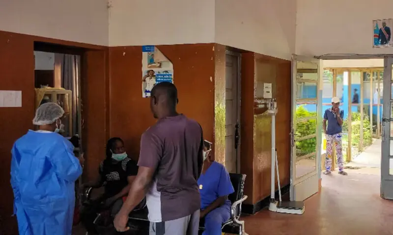 People at Bunia General Referral Hospital following confirmation of an Ebola outbreak in Bunia, Ituri province, DRC. -- Reuters People at Bunia General Referral Hospital following confirmation of an Ebola outbreak in Bunia, Ituri province, DRC. -- Reuters