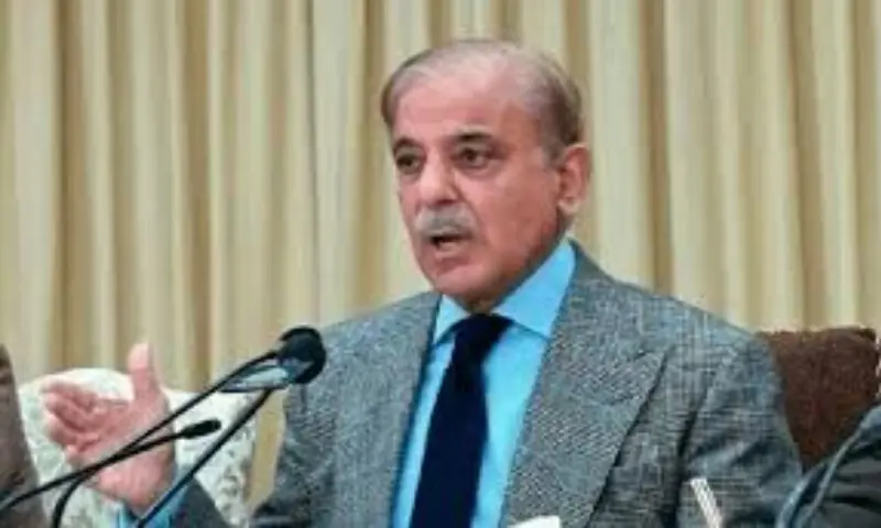 Prime Minister Shehbaz Sharif. -- File photo