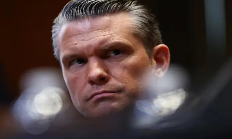 US Secretary of Defence Pete Hegseth. -- Reuters