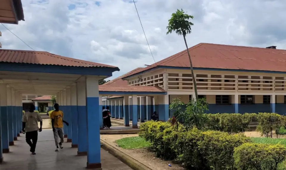 People walk at Bunia General Referral Hospital following confirmation of an Ebola outbreak involving the Bundibugyo strain in Bunia, Ituri province, Democratic Republic of Congo. -- Reuters