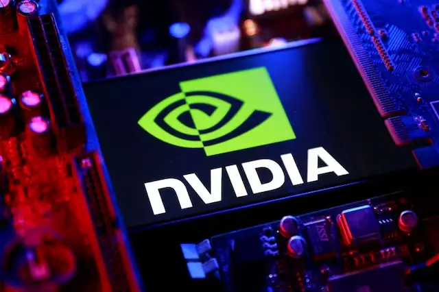 Nvidia logo. -- Reuters