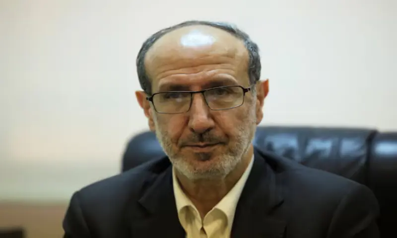 Ibrahim al-Moussawi, a Hezbollah member of the Lebanese parliament, gives an interview to Reuters at his office in the parliament building in Beirut