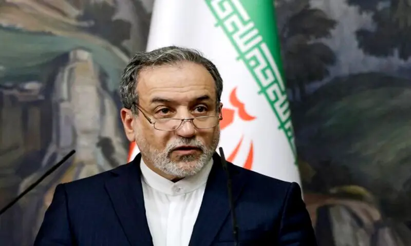 Iranian Foreign Minister Abbas Araghchi. -- Reuters