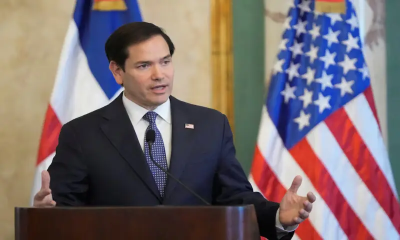 US Secretary of State Marco Rubio. -- Reuters