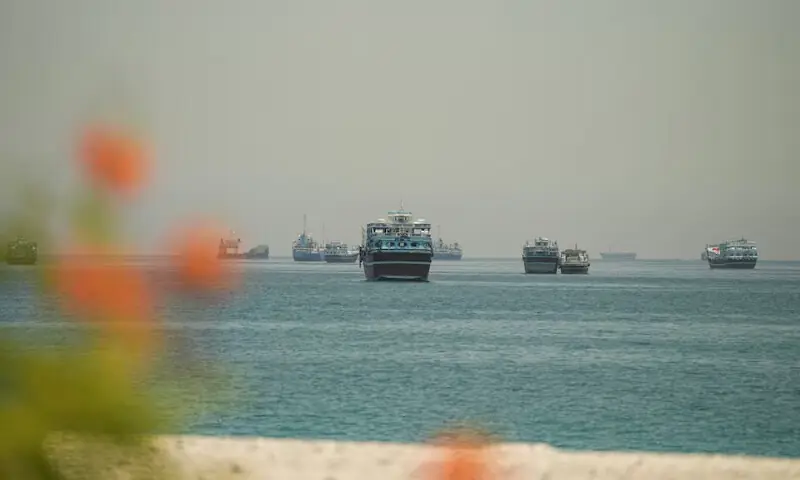 Vessels anchored at the Strait of Hormuz, as seen from Musandam, Oman, on May 25, 2026. Reuters file Vessels anchored at the Strait of Hormuz, as seen from Musandam, Oman, on May 25, 2026. Reuters file