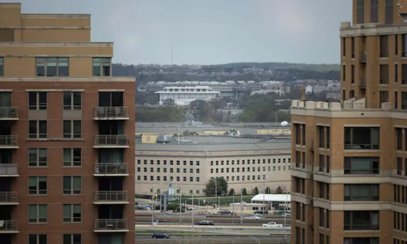 The Pentagon building is seen in Arlington, Virginia. -- Reuters