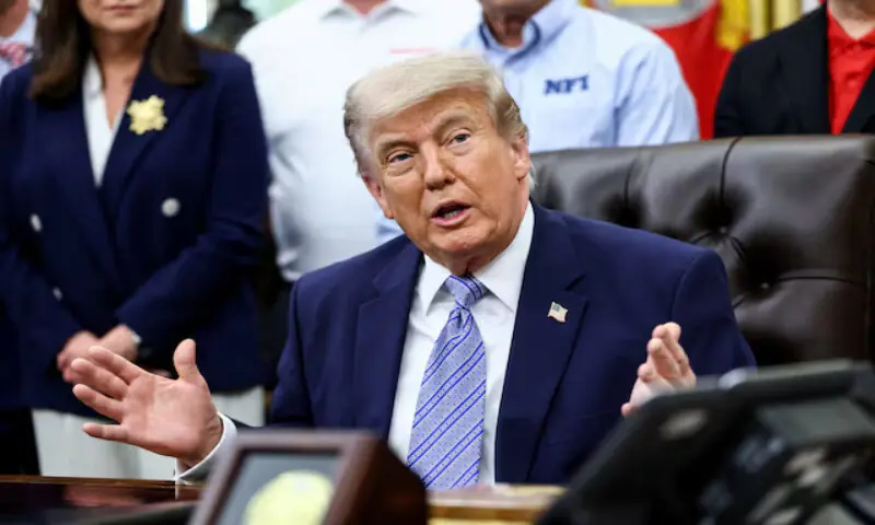 US President Donald Trump. -- Reuters