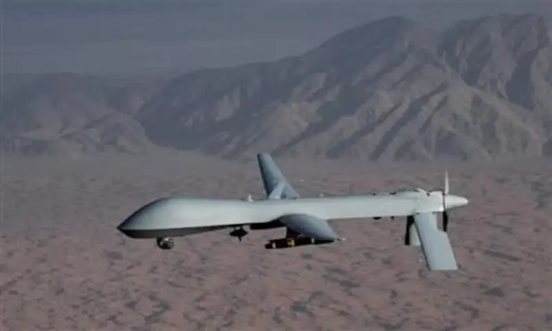 Undated handout image courtesy of the US Air Force shows a MQ-1 Predator unmanned aircraft. -- Reuters