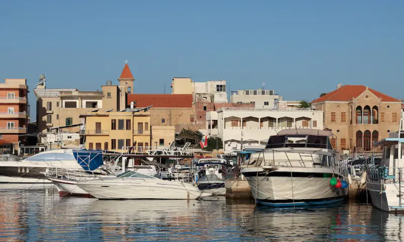 Boats are docked at the port city of Tyre, amid ongoing hostilities between Hezbollah and Israeli forces, in southern Lebanon. -- Reuters