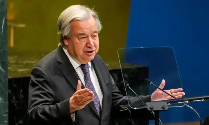 United Nations Secretary-General Antonio Guterres. -- Reuters