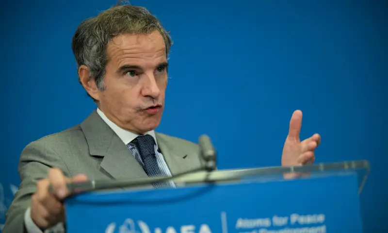 Director General of the International Atomic Energy Agency (IAEA) Raffael Grossi. -- Reuters