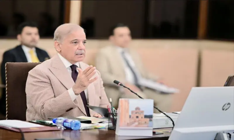 Shehbaz Sharif. -- APP file