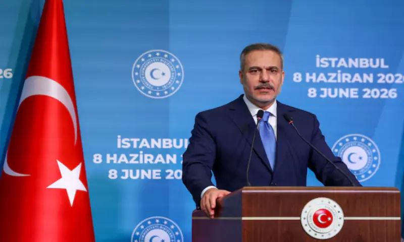 Turkish Foreign Minister Hakan Fidan. -- Reuters file