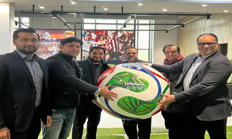 Khawaja Masood Akhtar (third from the left). Instagram/rebelfightgear Khawaja Masood Akhtar (third from the left). Instagram/rebelfightgear