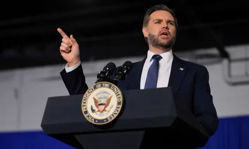 US Vice President ​JD Vance. -- Reuters