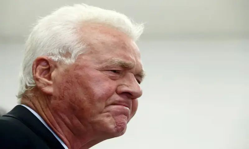 Frank Stronach. -- Reuters file