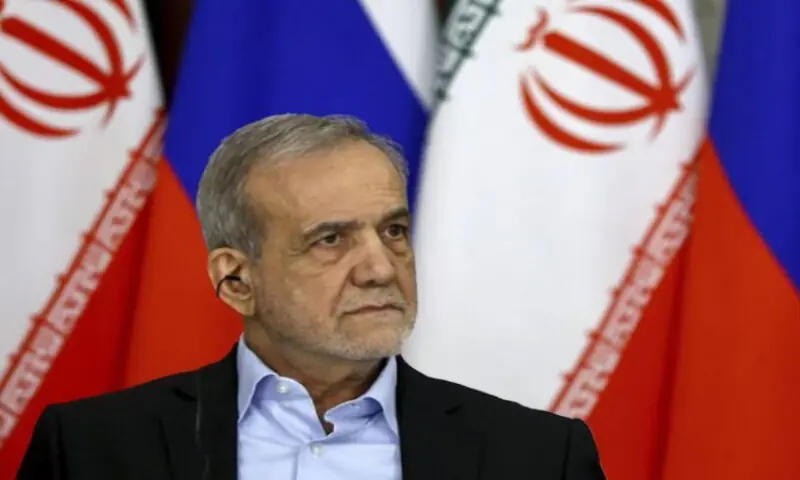 Iranian President Dr Masoud Pezeshkian. -- File photo Iranian President Dr Masoud Pezeshkian. -- File photo