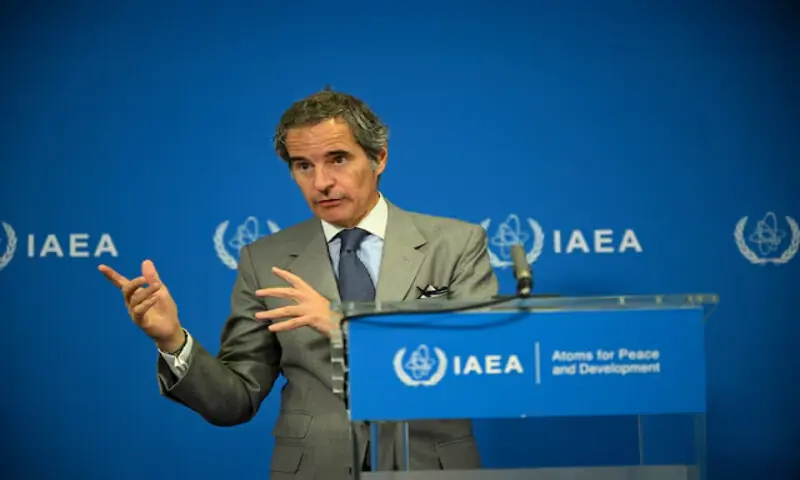 IAEA Director General Rafael Mariano Grossi. Reuters