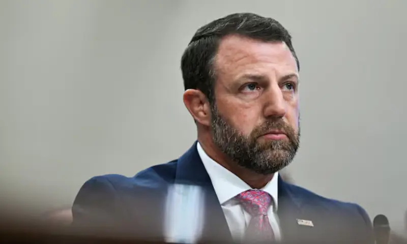 US Secretary of Homeland Security Markwayne Mullin. -- Reuters