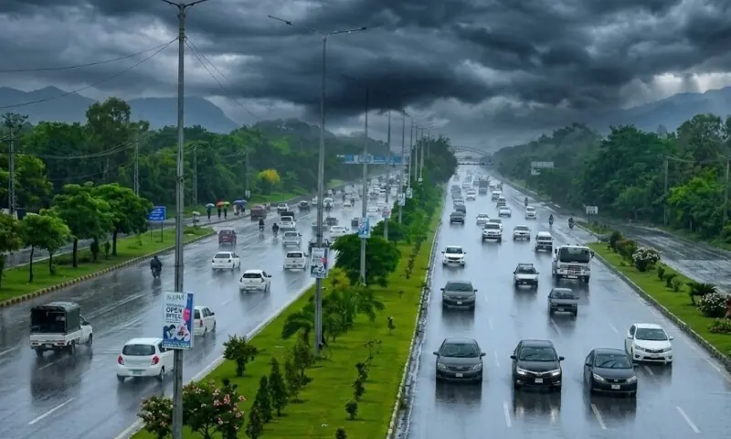 اسلام آباد سمیت مختلف شہروں میں گرج چمک کے ساتھ بارش کی پیش گوئی
