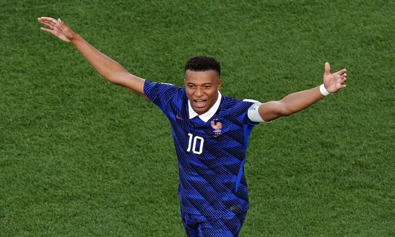 France's Kylian Mbappe. -- Reuters France's Kylian Mbappe. -- Reuters