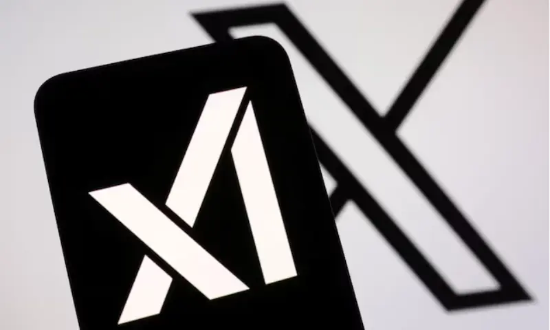 X logo. -- Reuters