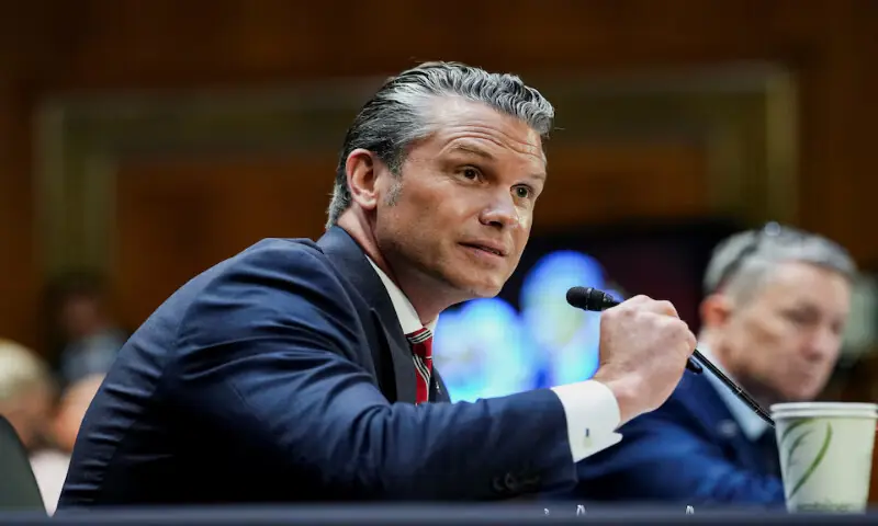 US Secretary of Defence Pete Hegseth testifies during a Senate Appropriations Committee hearing in Washington, DC. -- Reuters US Secretary of Defence Pete Hegseth testifies during a Senate Appropriations Committee hearing in Washington, DC. -- Reuters
