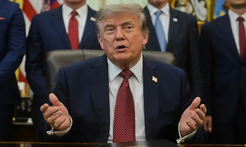 President Donald Trump. -- Picture courtesy X