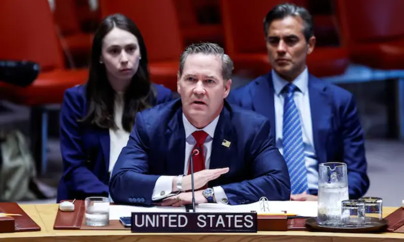 US Ambassador to the United Nations Mike Waltz. -- Reuters US Ambassador to the United Nations Mike Waltz. -- Reuters