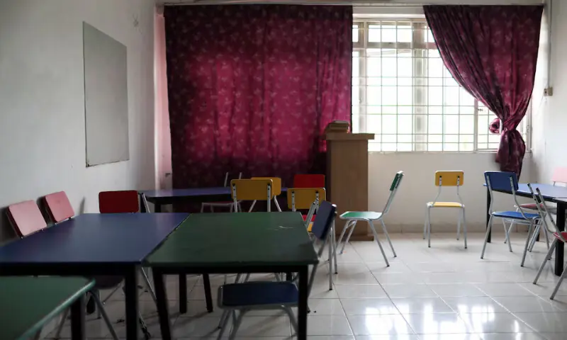 An empty classroom at a school for Rohingya refugees that was forced to close amid a spike in online hate speech targeting the community at Subang Jaya, Malaysia. -- Reuters An empty classroom at a school for Rohingya refugees that was forced to close amid a spike in online hate speech targeting the community at Subang Jaya, Malaysia. -- Reuters