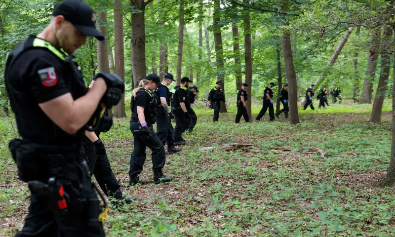 Police search the area after the deadly incident in Berlin, Germany. -- Reuters Police search the area after the deadly incident in Berlin, Germany. -- Reuters