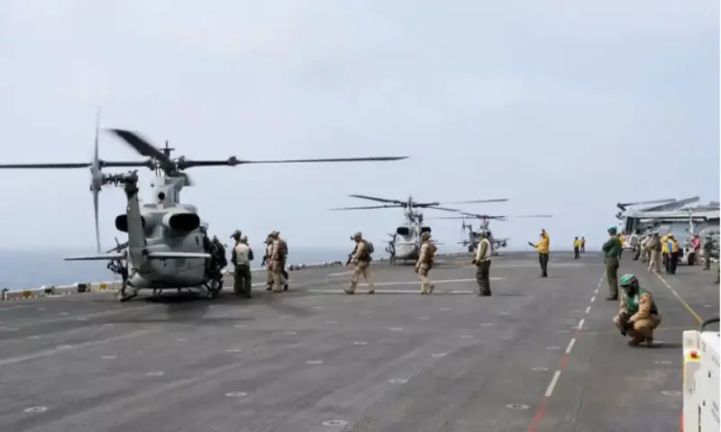 US operations against Iran. -- Reuters file US operations against Iran. -- Reuters file