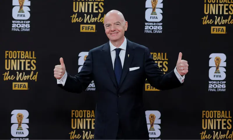 FIFA President Gianni Infantino. -- Reuters