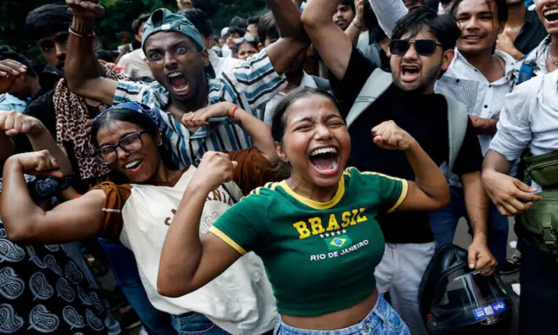 The demonstrations were led by the Cockroach Janta Party which won concessions from the government, including compensation for the families of exam candidates who had died by suicide. -- Reuters